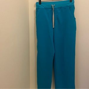 Figs limited edition teal size large petite pants